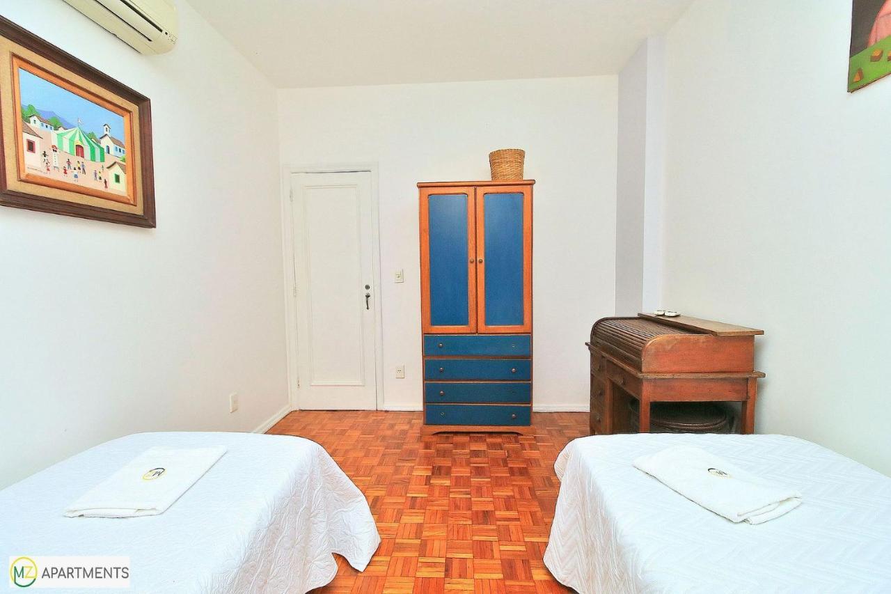 Estiloso 3 Quartos Para 6 Pessoas Em Copacabana Рио-де-Жанейро Экстерьер фото